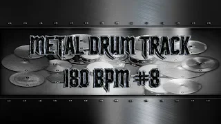 Metallica Style Metal Drum Track 180 BPM | Preset 3.0 (HQ,HD)