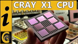 CRAY X1 Multi Chip Module - Monster CPU with 8 Cores - Teardown