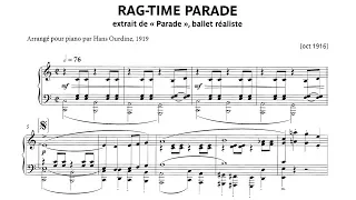 Erik Satie ~1916~ Rag-Time Parade