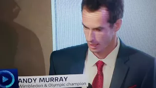 Andy  Murray  - Flag bearer