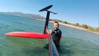 Light downwind day with Axis Spitfire 1180!!🏄‍♂️