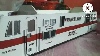 Wap 7 Engine model, Train Model, Indian Railway Model, DIY crafts, HO scale model