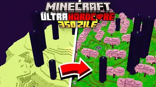 AM TRANSFORMAT INSULA DIN END pe Minecraft Ultra Hardcore! [350 ZILE]