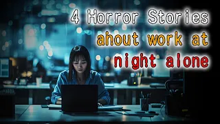 4 Horror Stories | About Work At Night Alone |