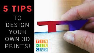 5 Tips to start designing your own 3D printed parts - Tinkercad