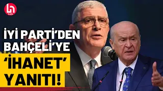 Bahçeli'nin 'ihanet' suçlamalarına Dervişoğlu'ndan flaş yanıt!