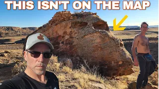 We Discovered an Entire Lost City & Hidden Cave in the Desert, w/ Artifacts "Look"