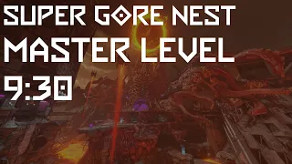 [WR] Doom Eternal: Super Gore Nest Master Level Speedrun - 9:30