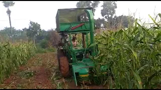 Boslead silage harvester from India customer.