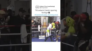 Old video of Canelo Sparring