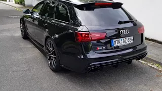 2017 Audi RS6 Performance Start Up Revs