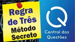 Descubra o método secreto de fazer REGRA DE TRÊS sem complicação