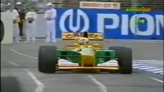 1992 Formula 1 Australian Grand Prix - Adelaide | Warm-up (Eurosport)