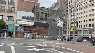 Newark New Jersey - Downtown Drive Through (Is Brick City Back?)