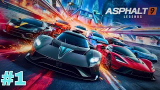 "First Time Playing Asphalt 9: Legends: Beginner's Guide and Gameplay Adventure!"