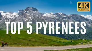 TOP 5 MOTORCYCLE ROADS IN THE PYRENEES I KTM Adventure 790 🇫🇷 🇪🇸