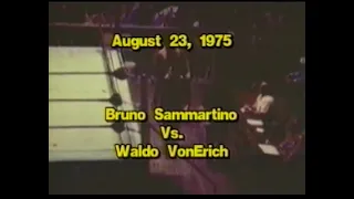 Boston Garden 8/23/75 Bruno Sammartino vs Waldo Von Erich