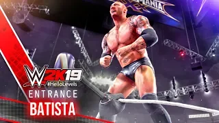 WWE 2K19 Batista Entrance | WWE 2K19 Entrances
