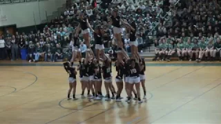 William Floyd Pep Rally 2017-2018// Varsity Cheerleading