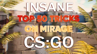 CS GO Top 50 Tricks on Mirage