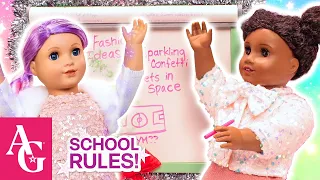 Holiday Fashion Show Brainstorm! | EP 9 | American Girl Adventures: School Rules!