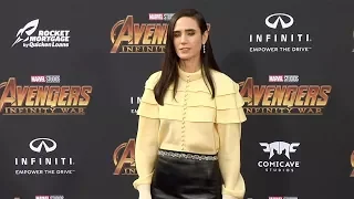 Jennifer Connelly “Avengers: Infinity War” World Premiere Purple Carpet