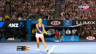 Australian Open 2012: V.Azarenka (BLR) - M.Sharapova (RUS) final [last game]