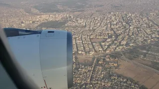 AMAZING 4K Morning landing in Karachi, Pakistan!