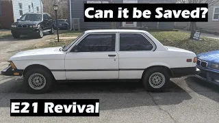 Trying to Start a BMW E21 After Sitting For Years