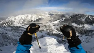 On Top Of The Mountain, Skiing a Powder Day at Stevens Pass - Sunday Sendies #11, 2-8-2023