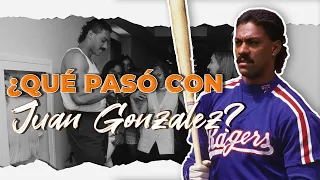 La TRISTE historia de Juan Gonzalez | la estrella de los rangers que no pudo ingresar al HOF