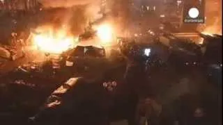 22.02.2014 Майдан. Беркут. Стрельба. Боевые патроны.