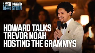 Howard Reacts to Trevor Noah’s Grammy Monologue