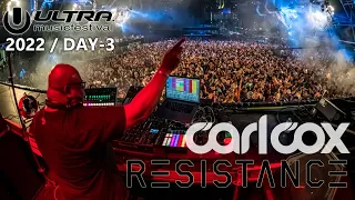 Carl Cox - Resistance Stage (Day-3), Ultra Music Festival, Miami, USA - 27 March 2022