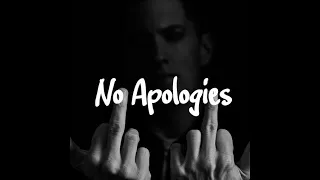 Eminem -  No Apologies Lyrics - Dirty Version / Barology-Lava