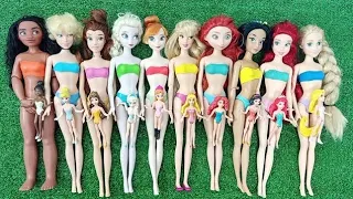 Disney Princess Doll Makeover ~ DIY Miniature Ideas for Barbie - Wig, Dress, Faceup, and More! DIY