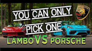 Porsche vs Lambo | You Can Only Pick One GT4 vs GALLARDO