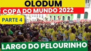 ⁴ᴷ⁶⁰ Walking Salvador Bahia Brazil 🇧🇷 | Olodum Copa do Mundo Catar Pelourinho (24 Novembro,2022)[4K]