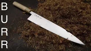 Masamoto KS Gyuto Chef knife Cut Test