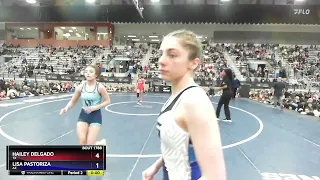 2024 U17 U.S. Marine Corps Women’s Nationals: Lisa Pastoriza vs Hailey Delgado: 43 kg Best 2 3