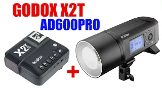 Godox X2T Wireless Trigger with AD600Pro Monolight Flash [ How to Connect/Link Tutorial ]
