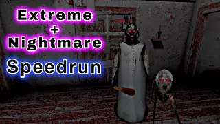 Granny v1.8 - Extreme & Nightmare mode + Door Escape & No Killing Granny | Speedrun