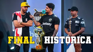 FINAL HISTÓRICA DA 6° COPA MUNDO DA SINUCA ! Baianinho x Ariel