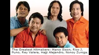 Rey Valera, Hajji Alejandro, Isabel Granada, Marco Sison, Nonoy Zuniga, Rico J. Puno -Team Bautista