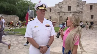 Navy Day at the Alamo during second week of Fiesta
