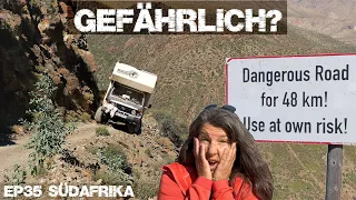 35 „The Hell“ ist es wirklich die gefährlichste Strasse Südafrikas! Weltreise im Expeditionsmobil