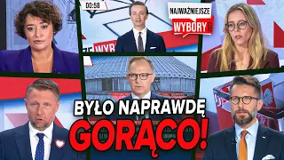 OSTRA debata w studio. Zaatakowali się oskarżeniami i pytaniami