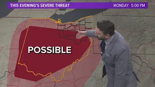 Cleveland weather: Rain and wind continues tonight