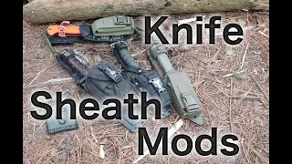 Knife Sheath Modification