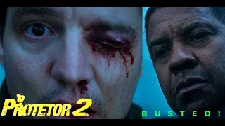 A batalha final Denzel Washington VS Pedro Pascal | O Protetor 2 | BUSTED